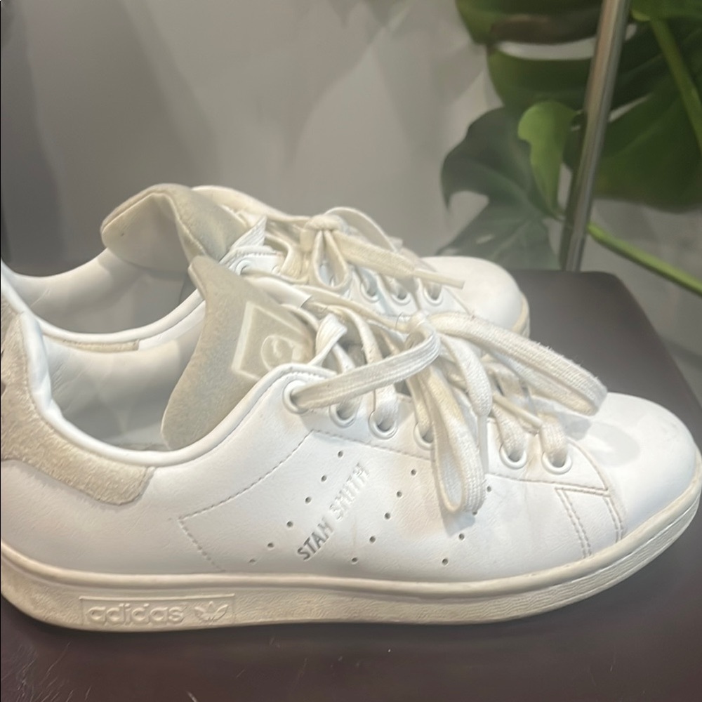 Adidas Stan Smith White Leather Shoes